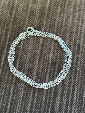 .925 Sterling Silver Oval Cable Link Chain Necklace Fine Jewelry Classic 20”